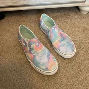 Tie dye Vans